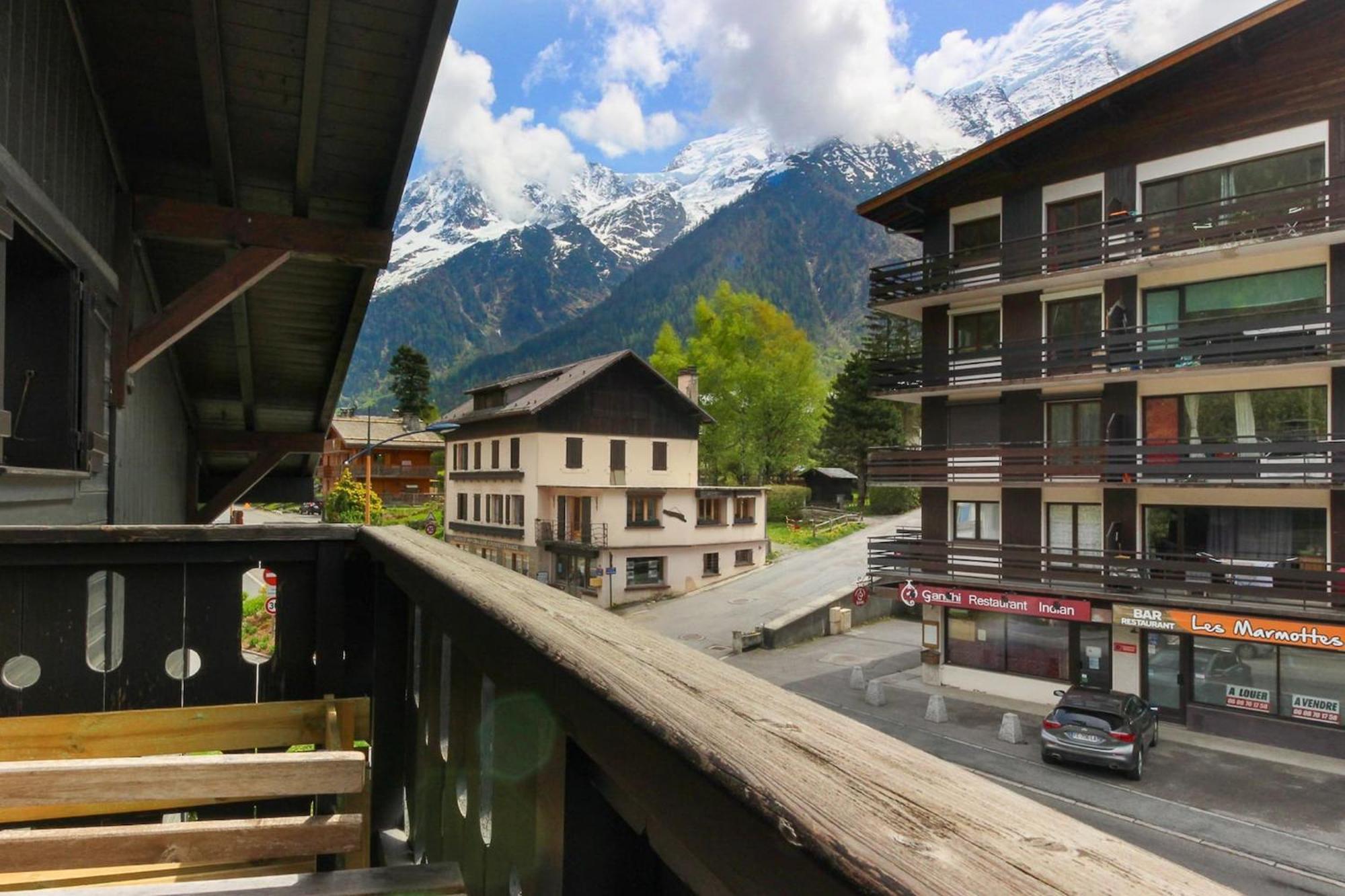 Les Dryades - Renove - Balcon Avec Vue Mt Blanc Les Houches Dış mekan fotoğraf